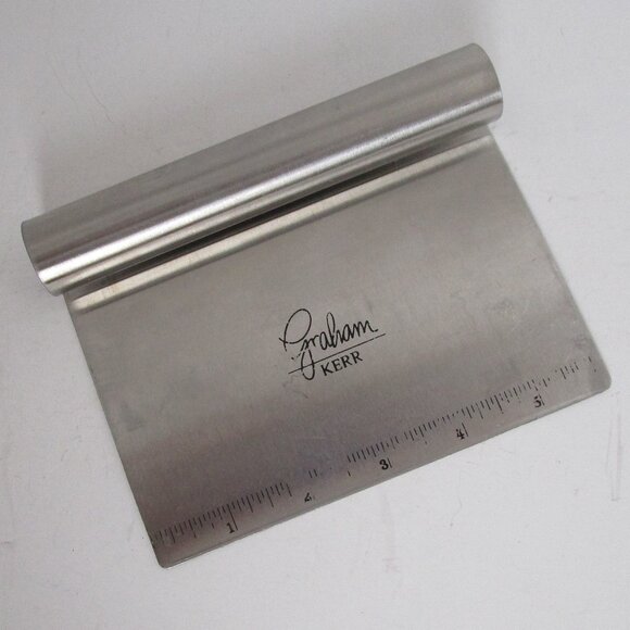 stainless steel bench scraper - Picture 1 of 4